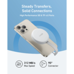 Anker-MagGo-USB-C-Adapter-with-Portable-Magnetic-SD-TF-Card-Reader