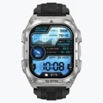 KOSPET-tank-m4-smartwatch-silver-with-silicone-straps-3