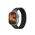 Pitaka-Dreamland-Chroma-Carbon-Watch-Band-for-iWatch-49-45-44mm-Stairs1