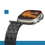 Pitaka-Dreamland-Chroma-Carbon-Watch-Band-for-iWatch-49-45-44mm-Stairs1
