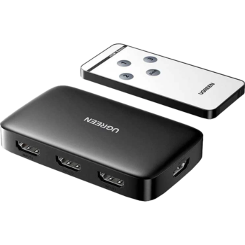 UGREEN 80125 HDMI Switcher 3 In 1 Out 4K 30HZ CM332