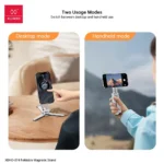 XUNDD-Foldable-Magnetic-Phone-Stand-XDHO-074-Silver-ZC