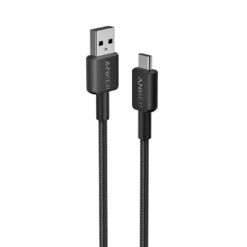 Anker 322 USB-A to USB-C Nylon Braided Charging Cable 3ft