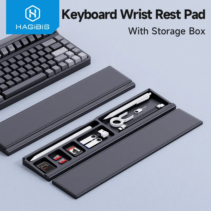 Hagibis-Keyboard-Wrist-Rest-Pad-Ergonomic-Soft-with-Storage-Box1