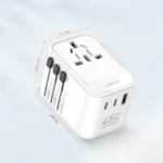 Ldnio-Z8-45W-3-USB-Ports-GaN-Universal-Travel-Adapter