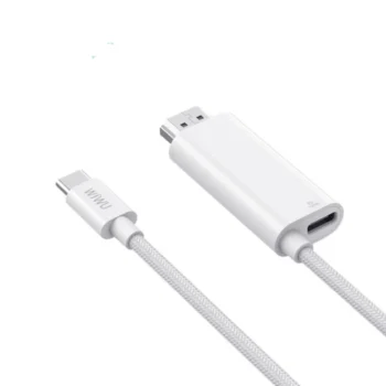 WiWU Wi-PS001 Type-C To HDMI PD Charging Projection Cable (1.8M)