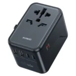 XDCH-072-65W-5-USB-Ports-Universal-Travel-Adapter-Black