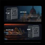 XDCH-072-65W-5-USB-Ports-Universal-Travel-Adapter-Black