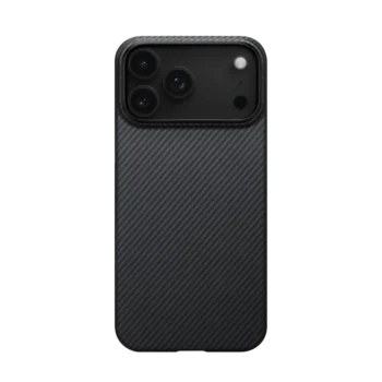 Pitaka Ultra-Slim Case for iPhone 17 Pro | 17 Pro Max | 17 Air Black/Grey (PitaTap™)